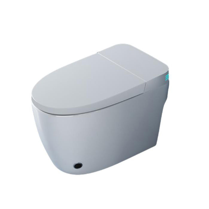 White Elongated Floor Mount Bidet All-In-One Smart Bidet with Heated Seat Clearhalo 'Bathroom Remodel & Bathroom Fixtures' 'Bidets' 'Home Improvement' 'home_improvement' 'home_improvement_bidets' 'Toilets & Bidets' 7204663