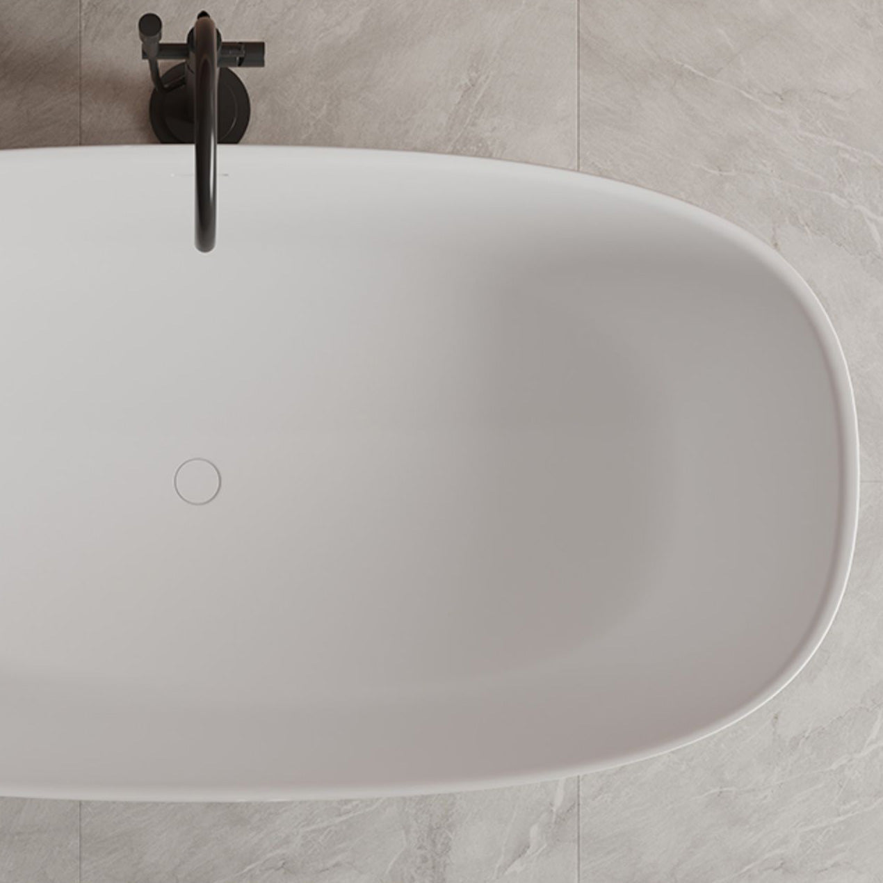 Soaking Antique Finish Bathtub Stand Alone Oval Modern Bath Tub Clearhalo 'Bathroom Remodel & Bathroom Fixtures' 'Bathtubs' 'Home Improvement' 'home_improvement' 'home_improvement_bathtubs' 'Showers & Bathtubs' 7205394