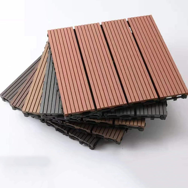 Interlocking Patio Flooring Tiles Square Flooring Tiles Garden Clearhalo 'Home Improvement' 'home_improvement' 'home_improvement_outdoor_deck_tiles_planks' 'Outdoor Deck Tiles & Planks' 'Outdoor Flooring & Tile' 'Outdoor Remodel' 'outdoor_deck_tiles_planks' 7206398