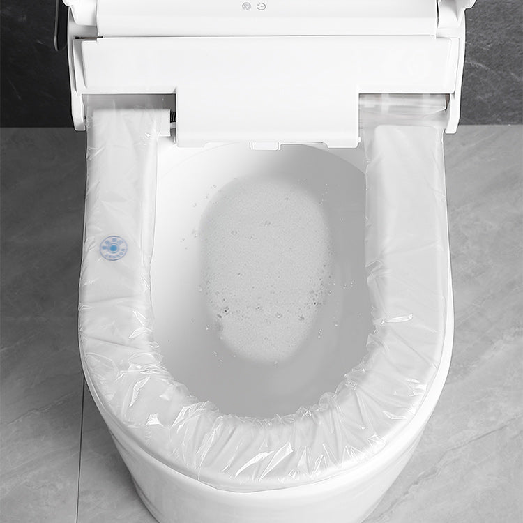 White Elongated Floor Mount Bidet Heated Seat Smart Bidet with Tank Clearhalo 'Bathroom Remodel & Bathroom Fixtures' 'Bidets' 'Home Improvement' 'home_improvement' 'home_improvement_bidets' 'Toilets & Bidets' 7207164