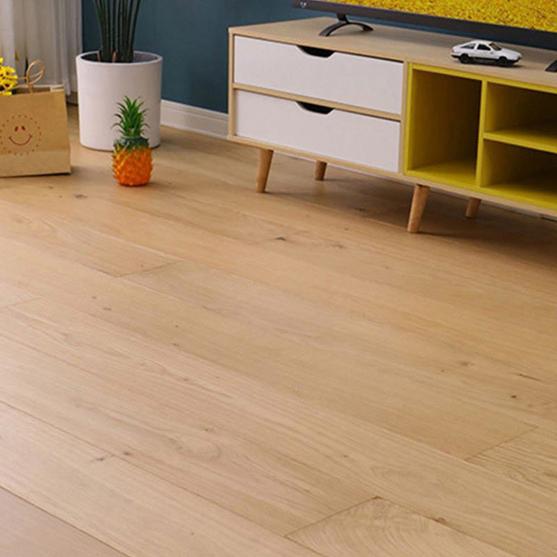 Oak Laminate Plank Flooring Water-resistant Laminate Flooring Clearhalo 'Flooring 'Home Improvement' 'home_improvement' 'home_improvement_laminate_flooring' 'Laminate Flooring' 'laminate_flooring' Walls and Ceiling' 7208585