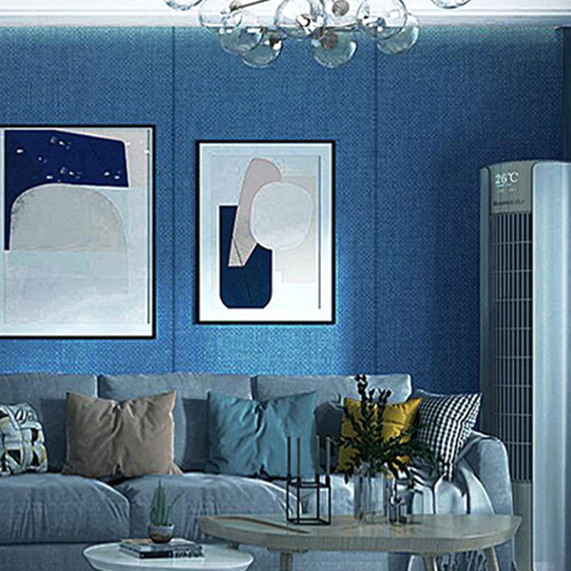 Bed Room Wall Paneling Modern Style Waterproof Foam Wall Paneling Dark Blue Clearhalo 'Flooring 'Home Improvement' 'home_improvement' 'home_improvement_wall_paneling' 'Wall Paneling' 'wall_paneling' 'Walls & Ceilings' Walls and Ceiling' 7209711