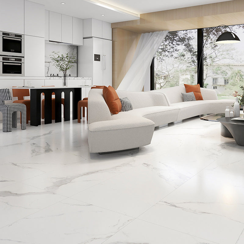 Marble Rectangular Singular Tile Mirrored Floor and Wall Tile Clearhalo 'Floor Tiles & Wall Tiles' 'floor_tiles_wall_tiles' 'Flooring 'Home Improvement' 'home_improvement' 'home_improvement_floor_tiles_wall_tiles' Walls and Ceiling' 7215306