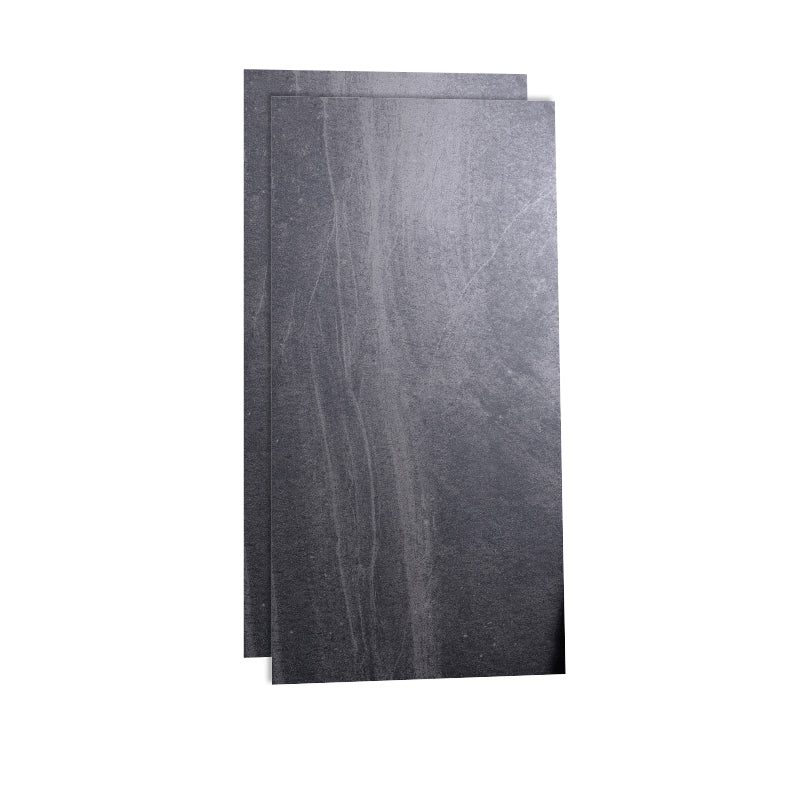 Vintage Matte Singular Tile Rectangular Modern Floor and Wall Tile Dark Gray Clearhalo 'Floor Tiles & Wall Tiles' 'floor_tiles_wall_tiles' 'Flooring 'Home Improvement' 'home_improvement' 'home_improvement_floor_tiles_wall_tiles' Walls and Ceiling' 7215342