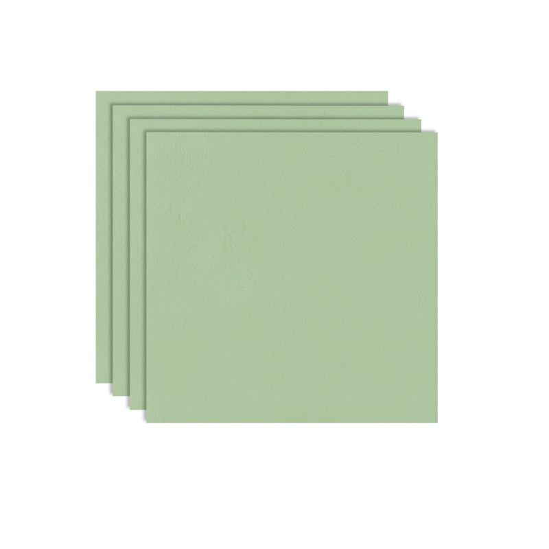 Soild Floor and Wall Tile Basic Matte Modern Square Singular Tile Green Clearhalo 'Floor Tiles & Wall Tiles' 'floor_tiles_wall_tiles' 'Flooring 'Home Improvement' 'home_improvement' 'home_improvement_floor_tiles_wall_tiles' Walls and Ceiling' 7215421