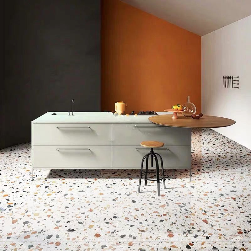 Modern Floor and Wall Tile Square Matte Mixed Material Singular Tile 12 Pieces Matte Clearhalo 'Floor Tiles & Wall Tiles' 'floor_tiles_wall_tiles' 'Flooring 'Home Improvement' 'home_improvement' 'home_improvement_floor_tiles_wall_tiles' Walls and Ceiling' 7215448
