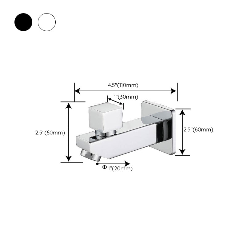 Widespread Wall Mounted Bathroom Sink Faucet Cross Handle Low Arc Faucet Clearhalo 'Bathroom Remodel & Bathroom Fixtures' 'Bathroom Sink Faucets' 'Bathroom Sinks & Faucet Components' 'bathroom_sink_faucets' 'Home Improvement' 'home_improvement' 'home_improvement_bathroom_sink_faucets' 7221198