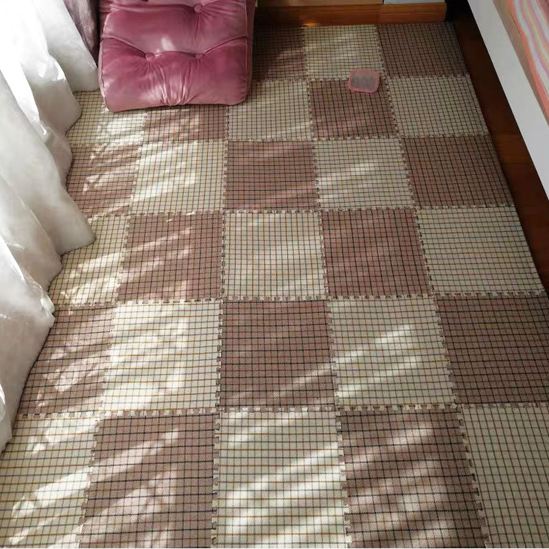 Living Room Carpet Tiles Interlocking Square Stain Resistant Carpet Tiles Clearhalo 'Carpet Tiles & Carpet Squares' 'carpet_tiles_carpet_squares' 'Flooring 'Home Improvement' 'home_improvement' 'home_improvement_carpet_tiles_carpet_squares' Walls and Ceiling' 7221675