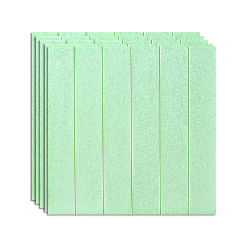 Farmhouse Wood Paneling Smooth Wall Interior Wood Plank Set of 5 Green Clearhalo 'Flooring 'Home Improvement' 'home_improvement' 'home_improvement_wall_paneling' 'Wall Paneling' 'wall_paneling' 'Walls & Ceilings' Walls and Ceiling' 7221837