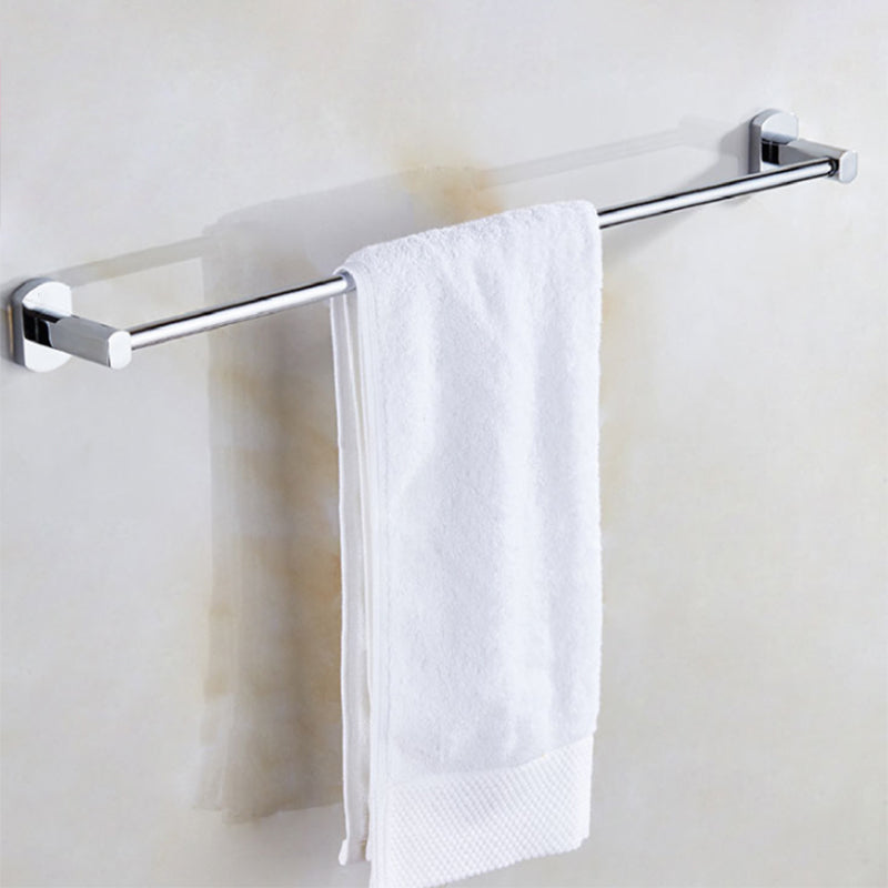 Modern Bath Hardware Set Stainless Steel Paper Holder Towel Bar Bathroom Accessory Kit Clearhalo 'Bathroom Hardware Sets' 'Bathroom Hardware' 'Bathroom Remodel & Bathroom Fixtures' 'bathroom_hardware_sets' 'Home Improvement' 'home_improvement' 'home_improvement_bathroom_hardware_sets' 7225724