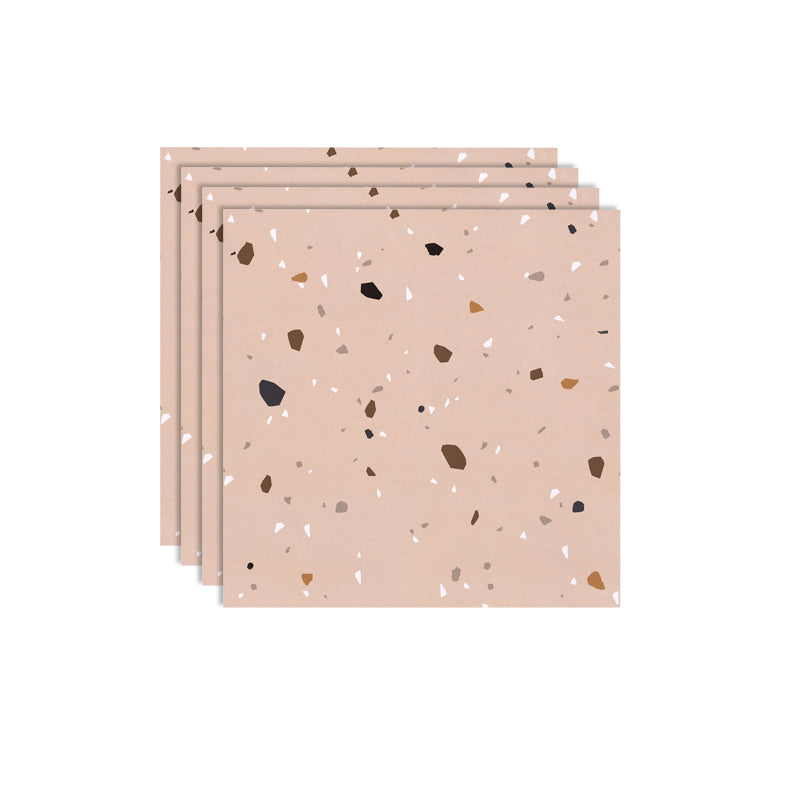 Patterned Matte Singular Tile Modern Square Floor and Wall Tile Pink 2' x 2' Clearhalo 'Floor Tiles & Wall Tiles' 'floor_tiles_wall_tiles' 'Flooring 'Home Improvement' 'home_improvement' 'home_improvement_floor_tiles_wall_tiles' Walls and Ceiling' 7227770
