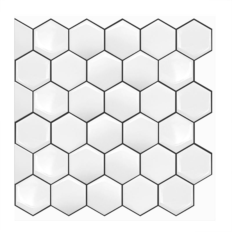Plastic Peel and Stick Backsplash Wall Tile 3D Square Wallpaper Clearhalo 'Flooring 'Home Improvement' 'home_improvement' 'home_improvement_peel_stick_blacksplash' 'Peel & Stick Backsplash Tile' 'peel_stick_blacksplash' 'Walls & Ceilings' Walls and Ceiling' 7227916
