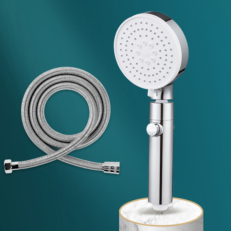 3 Sprays Shower Head Adjustable Spray Pattern Swivel Handheld Shower Head Shower & 59" Hose Clearhalo 'Bathroom Remodel & Bathroom Fixtures' 'Home Improvement' 'home_improvement' 'home_improvement_shower_heads' 'Shower Heads' 'shower_heads' 'Showers & Bathtubs Plumbing' 'Showers & Bathtubs' 7228010