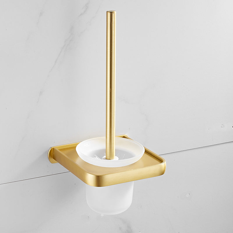 Modern Gold Bathroom Accessory Kit Towel Bar Bath Shelf Bath Hardware Set Clearhalo 'Bathroom Hardware Sets' 'Bathroom Hardware' 'Bathroom Remodel & Bathroom Fixtures' 'bathroom_hardware_sets' 'Home Improvement' 'home_improvement' 'home_improvement_bathroom_hardware_sets' 7232275