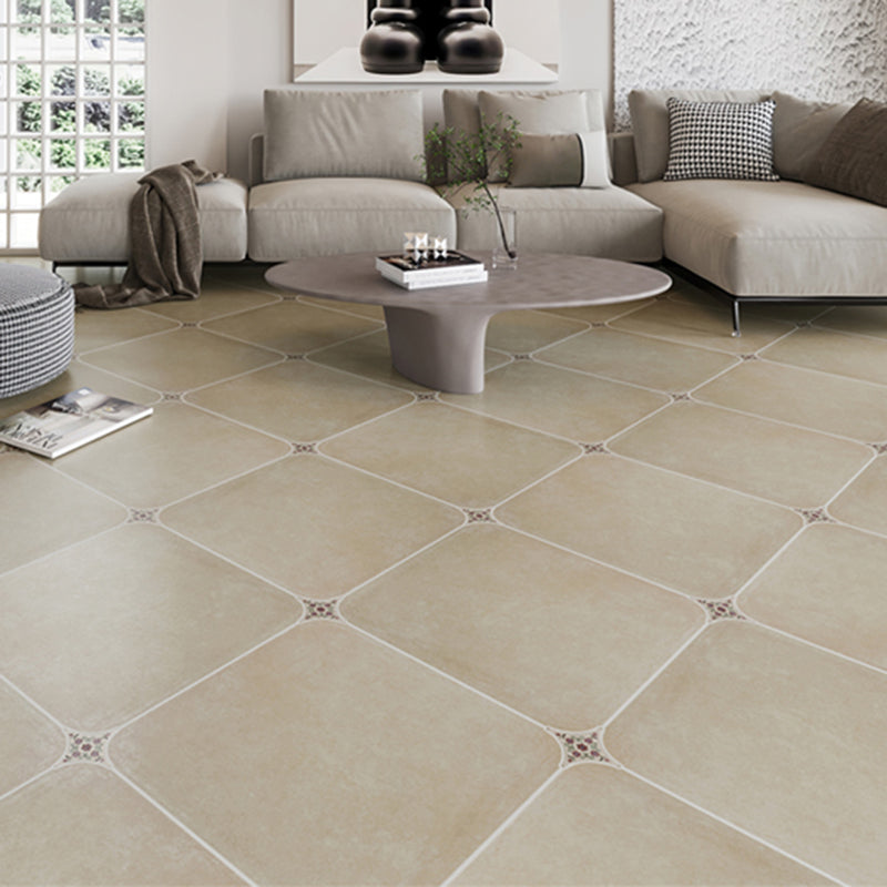 Traditional Style Slip Resistant Tile Matte Straight Edge Square Floor Tile Clearhalo 'Floor Tiles & Wall Tiles' 'floor_tiles_wall_tiles' 'Flooring 'Home Improvement' 'home_improvement' 'home_improvement_floor_tiles_wall_tiles' Walls and Ceiling' 7234009