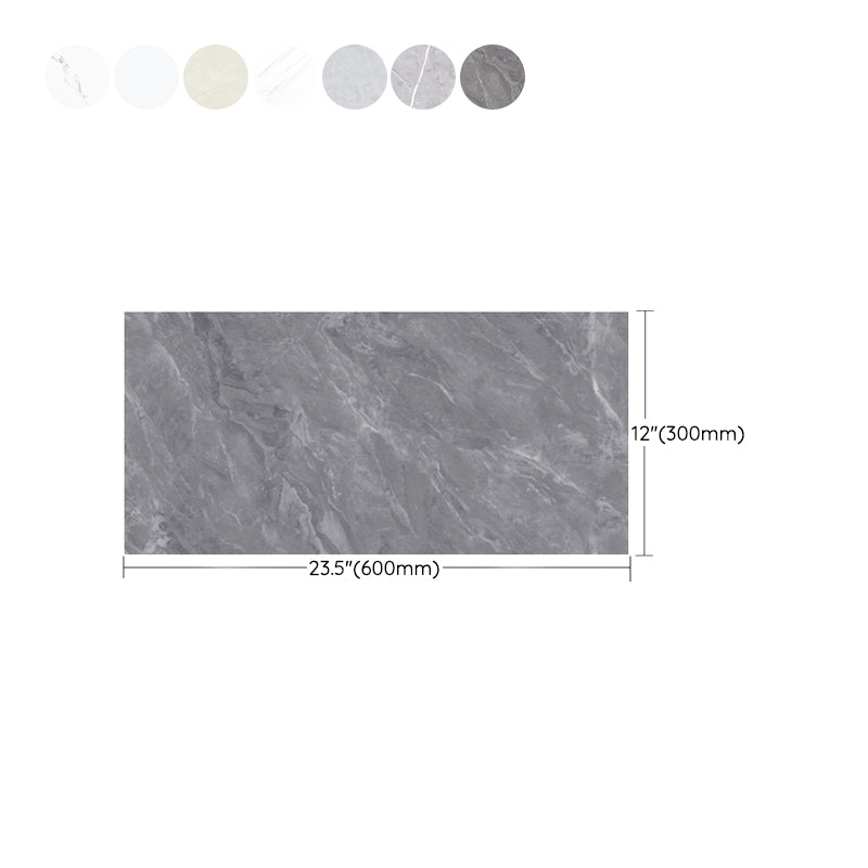 Water Resistant Peel & Stick Tile Marbling Single Tile for Bathroom Backsplash Clearhalo 'Flooring 'Home Improvement' 'home_improvement' 'home_improvement_peel_stick_blacksplash' 'Peel & Stick Backsplash Tile' 'peel_stick_blacksplash' 'Walls & Ceilings' Walls and Ceiling' 7234215