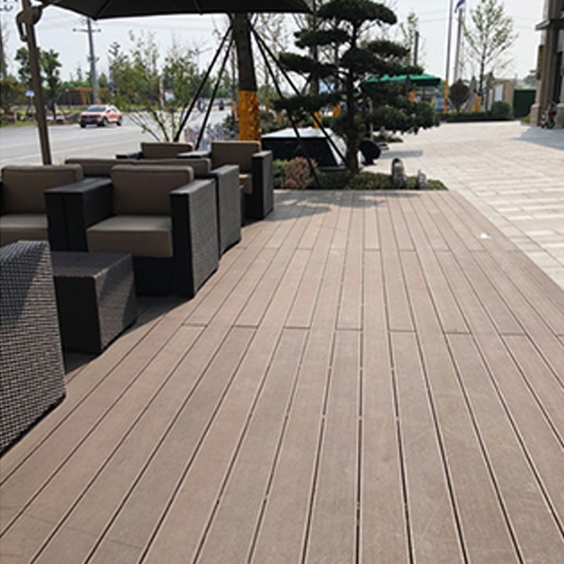 Composite Decking Tiles Garden Slat Nailed Patio Flooring Tiles Clearhalo 'Home Improvement' 'home_improvement' 'home_improvement_outdoor_deck_tiles_planks' 'Outdoor Deck Tiles & Planks' 'Outdoor Flooring & Tile' 'Outdoor Remodel' 'outdoor_deck_tiles_planks' 7241957