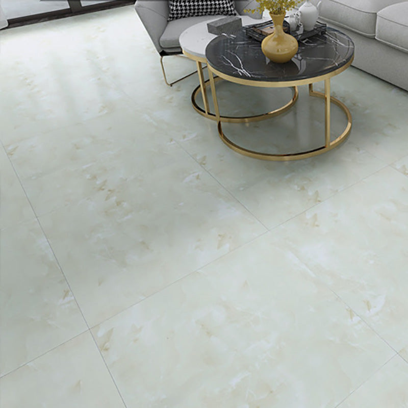 Modern Indoor Vinyl Flooring Marble Print Square PVC Vinyl Flooring Cyan Clearhalo 'Flooring 'Home Improvement' 'home_improvement' 'home_improvement_vinyl_flooring' 'Vinyl Flooring' 'vinyl_flooring' Walls and Ceiling' 7242247