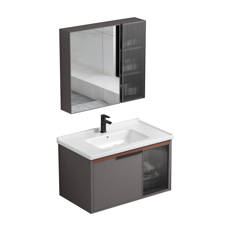 Metal Base Sink Vanity Modern Single-Sink Rectangular Wall Mount Vanity Sink Vanity & Faucet & Mirror Cabinet https://res.litfad.com/site/img/item/2023/01/13/7244741/1200x1200.jpg Clearhalo 'Bathroom Remodel & Bathroom Fixtures' 'Bathroom Vanities' 'bathroom_vanities' 'Home Improvement' 'home_improvement' 'home_improvement_bathroom_vanities' 7244741