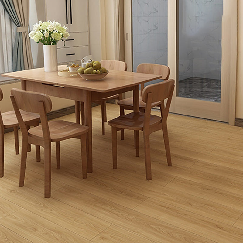 Modern Hardwood Flooring Wooden Waterproof Scratch Resistant Flooring Khaki Clearhalo 'Flooring 'Hardwood Flooring' 'hardwood_flooring' 'Home Improvement' 'home_improvement' 'home_improvement_hardwood_flooring' Walls and Ceiling' 7250937