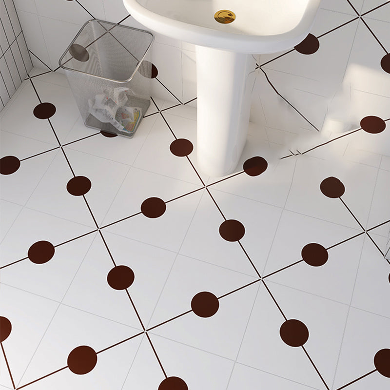 Modern Style Floor Tile Moroccan Pattern Straight Edge Square Waterproof Floor Tile Clearhalo 'Floor Tiles & Wall Tiles' 'floor_tiles_wall_tiles' 'Flooring 'Home Improvement' 'home_improvement' 'home_improvement_floor_tiles_wall_tiles' Walls and Ceiling' 7253600