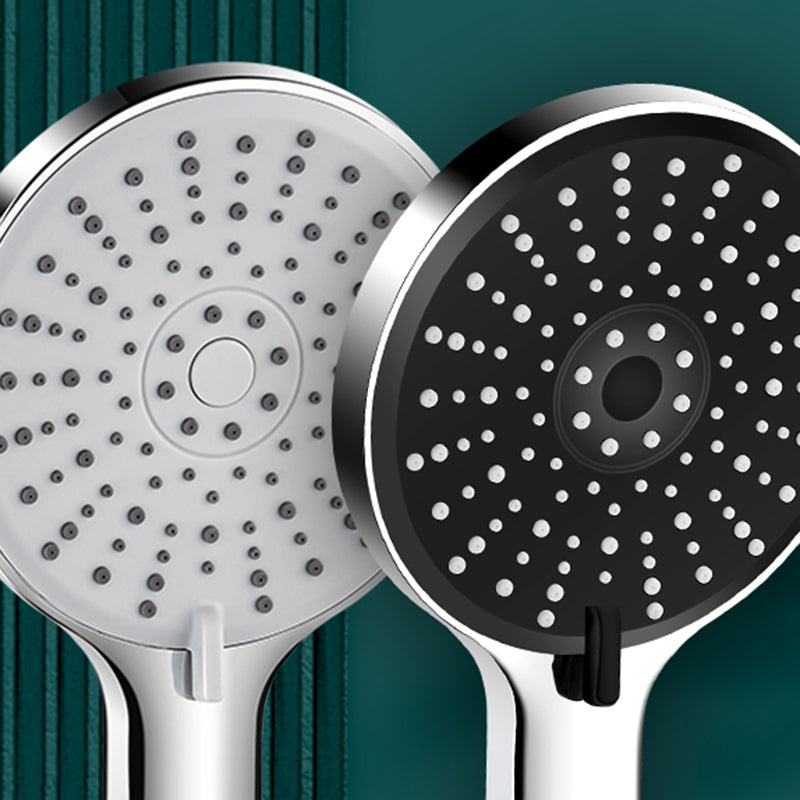 Contemporary Shower Head 5 Setting Adjustable Spray Pattern Handheld Shower Head Clearhalo 'Bathroom Remodel & Bathroom Fixtures' 'Home Improvement' 'home_improvement' 'home_improvement_shower_heads' 'Shower Heads' 'shower_heads' 'Showers & Bathtubs Plumbing' 'Showers & Bathtubs' 7254156