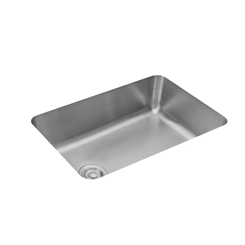 Stainless Steel Kitchen Sink Single Basin Kitchen Sink with Faucet Included Clearhalo 'Home Improvement' 'home_improvement' 'home_improvement_kitchen_sinks' 'Kitchen Remodel & Kitchen Fixtures' 'Kitchen Sinks & Faucet Components' 'Kitchen Sinks' 'kitchen_sinks' 7256479