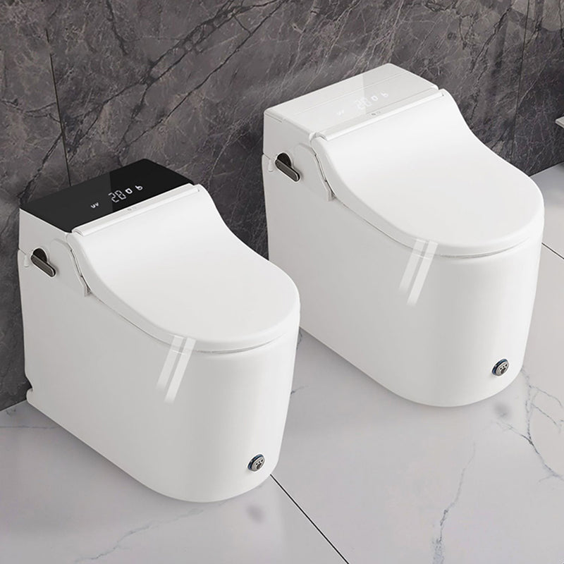 Elongated All-In-One Bidet Floor Mount Bidet without Water Pressure Control Clearhalo 'Bathroom Remodel & Bathroom Fixtures' 'Bidets' 'Home Improvement' 'home_improvement' 'home_improvement_bidets' 'Toilets & Bidets' 7258688