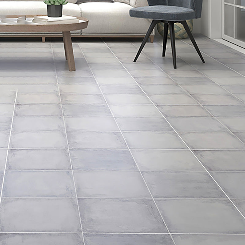 Square Floor Tile Straight Edge Slip Resistant Matte Tile for Balcony Grey 34 Pieces Clearhalo 'Floor Tiles & Wall Tiles' 'floor_tiles_wall_tiles' 'Flooring 'Home Improvement' 'home_improvement' 'home_improvement_floor_tiles_wall_tiles' Walls and Ceiling' 7260277