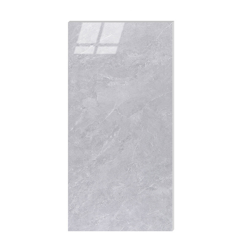 Marbling Floor Tile Slip Resistant Polished Rectangle Singular Tile Grey Clearhalo 'Floor Tiles & Wall Tiles' 'floor_tiles_wall_tiles' 'Flooring 'Home Improvement' 'home_improvement' 'home_improvement_floor_tiles_wall_tiles' Walls and Ceiling' 7260290