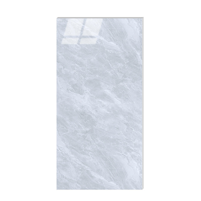 Marbling Floor Tile Slip Resistant Polished Rectangle Singular Tile Smoke Gray Clearhalo 'Floor Tiles & Wall Tiles' 'floor_tiles_wall_tiles' 'Flooring 'Home Improvement' 'home_improvement' 'home_improvement_floor_tiles_wall_tiles' Walls and Ceiling' 7260300