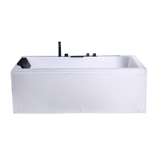 Freestanding Antique Finish Soaking Bath Rectangular Modern Bath Tub Clearhalo 'Bathroom Remodel & Bathroom Fixtures' 'Bathtubs' 'Home Improvement' 'home_improvement' 'home_improvement_bathtubs' 'Showers & Bathtubs' 7266685