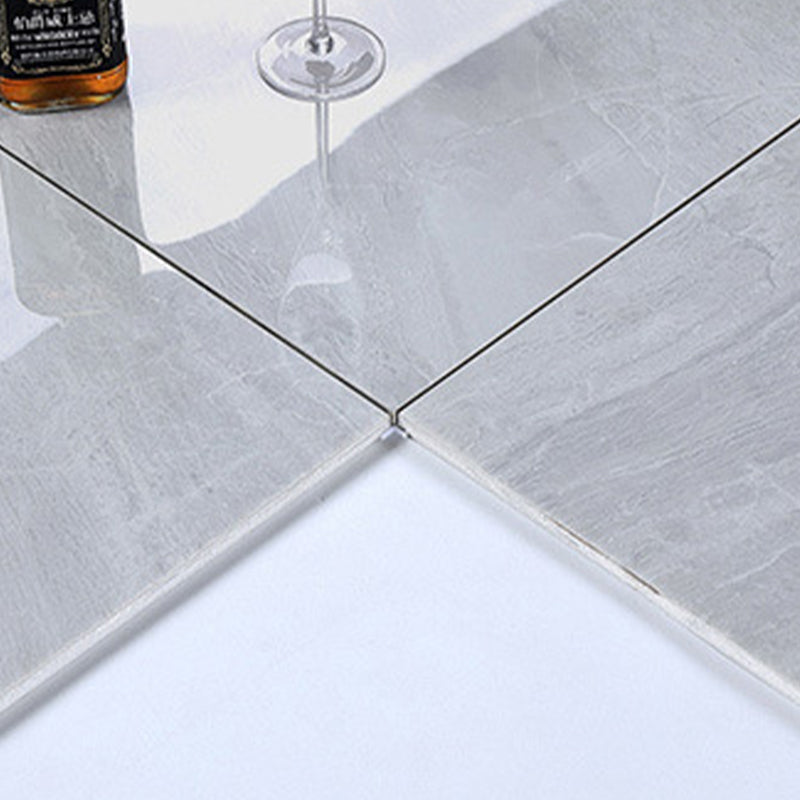 Modern Style Polished Floor Tile Waterproof Square Straight Edge Floor Tile Clearhalo 'Floor Tiles & Wall Tiles' 'floor_tiles_wall_tiles' 'Flooring 'Home Improvement' 'home_improvement' 'home_improvement_floor_tiles_wall_tiles' Walls and Ceiling' 7269049