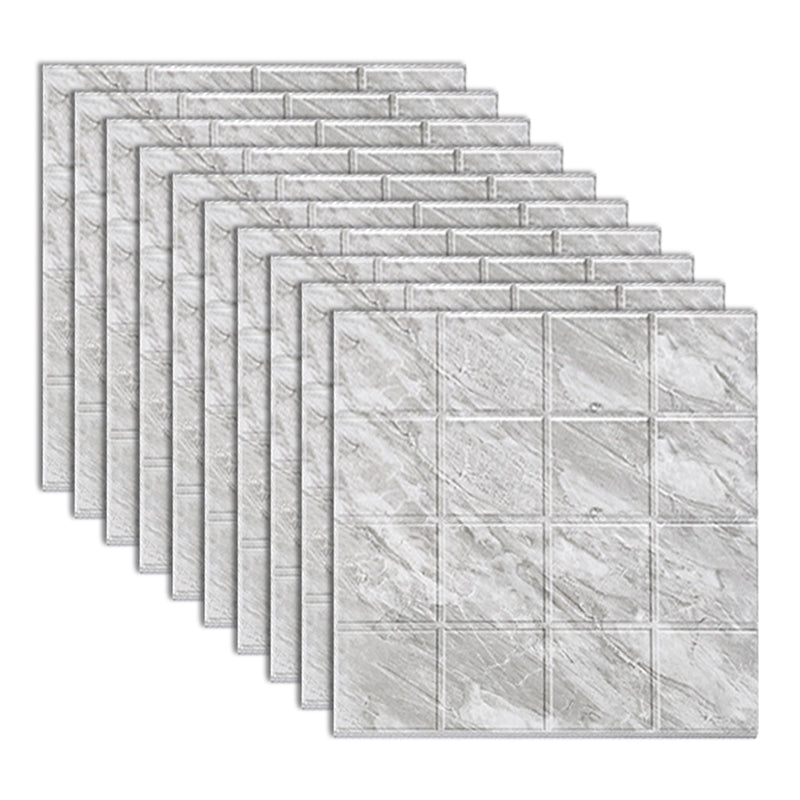 Ceramic Floor Tile Straight Edge Square Waterproof Matte Floor Tile Light Gray/ Beige 16"L x 16"W x 0.4"H Clearhalo 'Floor Tiles & Wall Tiles' 'floor_tiles_wall_tiles' 'Flooring 'Home Improvement' 'home_improvement' 'home_improvement_floor_tiles_wall_tiles' Walls and Ceiling' 7269070