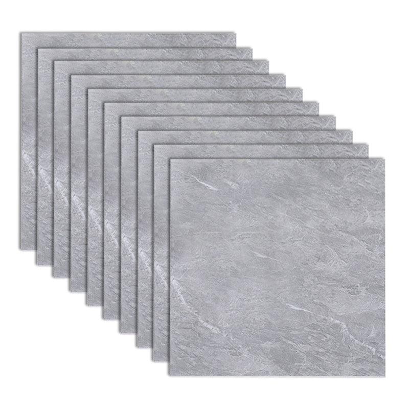 Ceramic Floor Tile Straight Edge Square Waterproof Matte Floor Tile Smoke Gray 16"L x 16"W x 0.4"H Clearhalo 'Floor Tiles & Wall Tiles' 'floor_tiles_wall_tiles' 'Flooring 'Home Improvement' 'home_improvement' 'home_improvement_floor_tiles_wall_tiles' Walls and Ceiling' 7269075