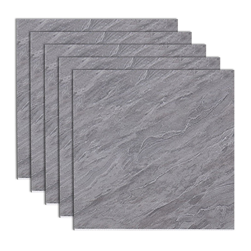 Ceramic Floor Tile Straight Edge Square Waterproof Matte Floor Tile Dark Gray 12"L x 12"W Clearhalo 'Floor Tiles & Wall Tiles' 'floor_tiles_wall_tiles' 'Flooring 'Home Improvement' 'home_improvement' 'home_improvement_floor_tiles_wall_tiles' Walls and Ceiling' 7269085