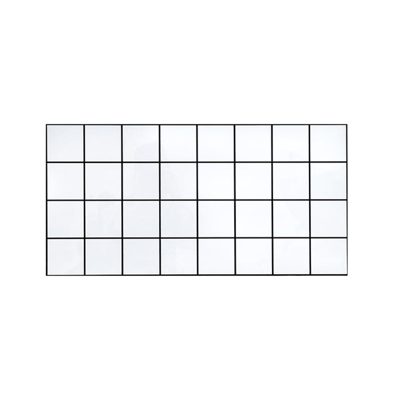 PVC Rectangular 12" X 23" 5-Pack Peel & Stick Mosaic Tile Kitchen and Bathroom Backsplash Clearhalo 'Flooring 'Home Improvement' 'home_improvement' 'home_improvement_peel_stick_blacksplash' 'Peel & Stick Backsplash Tile' 'peel_stick_blacksplash' 'Walls & Ceilings' Walls and Ceiling' 7269233