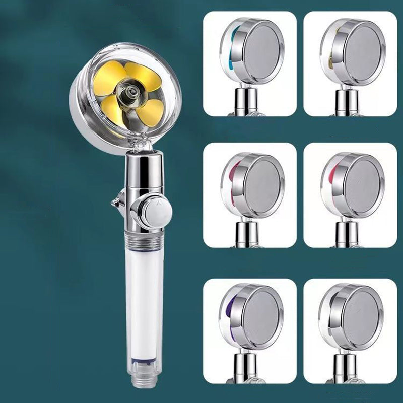 Adjustable Shower Head Modern Style Plastic Handheld Shower Head Clearhalo 'Bathroom Remodel & Bathroom Fixtures' 'Home Improvement' 'home_improvement' 'home_improvement_shower_heads' 'Shower Heads' 'shower_heads' 'Showers & Bathtubs Plumbing' 'Showers & Bathtubs' 7269346