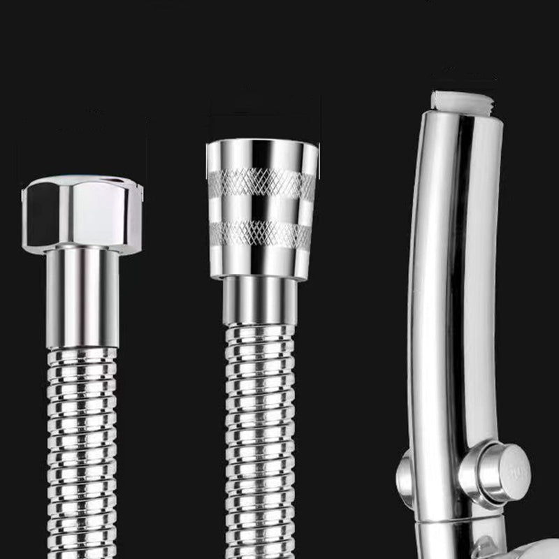 Adjustable Shower Head Modern Style Plastic Handheld Shower Head Clearhalo 'Bathroom Remodel & Bathroom Fixtures' 'Home Improvement' 'home_improvement' 'home_improvement_shower_heads' 'Shower Heads' 'shower_heads' 'Showers & Bathtubs Plumbing' 'Showers & Bathtubs' 7269365