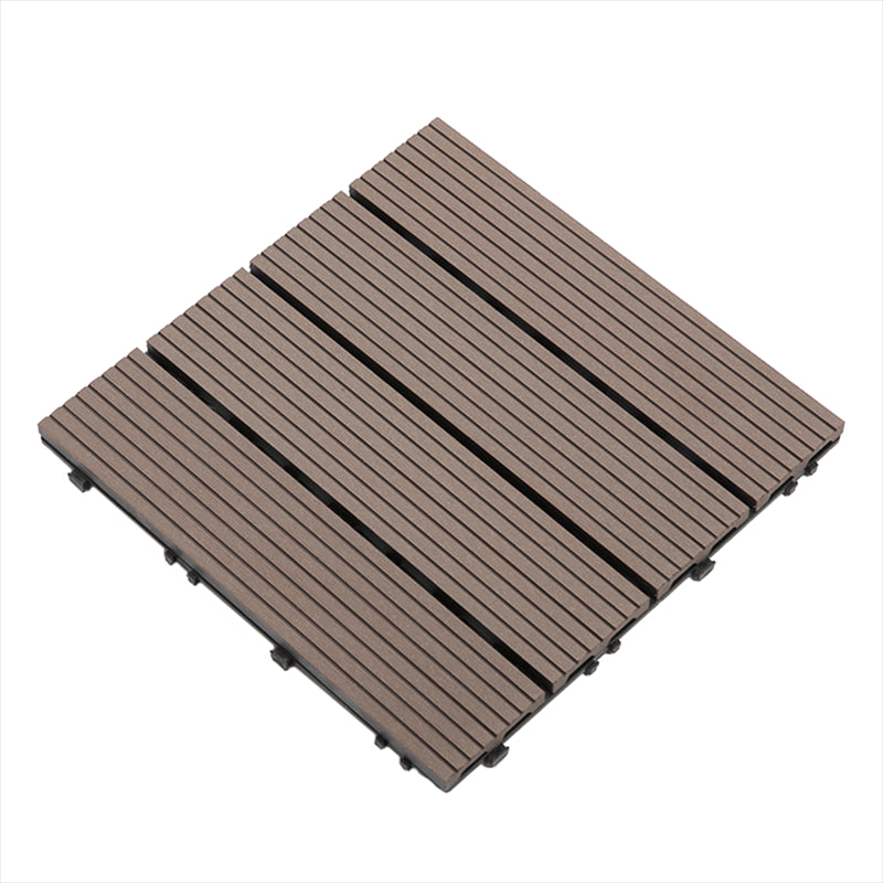 Interlocking Patio Flooring Tiles Striped Pattern Flooring Tiles Garden Clearhalo 'Home Improvement' 'home_improvement' 'home_improvement_outdoor_deck_tiles_planks' 'Outdoor Deck Tiles & Planks' 'Outdoor Flooring & Tile' 'Outdoor Remodel' 'outdoor_deck_tiles_planks' 7274415