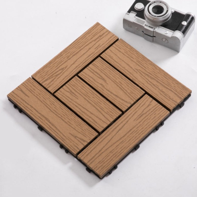 Interlocking Patio Flooring Tiles Striped Pattern Flooring Tiles Garden Beige Transformation Clearhalo 'Home Improvement' 'home_improvement' 'home_improvement_outdoor_deck_tiles_planks' 'Outdoor Deck Tiles & Planks' 'Outdoor Flooring & Tile' 'Outdoor Remodel' 'outdoor_deck_tiles_planks' 7274432