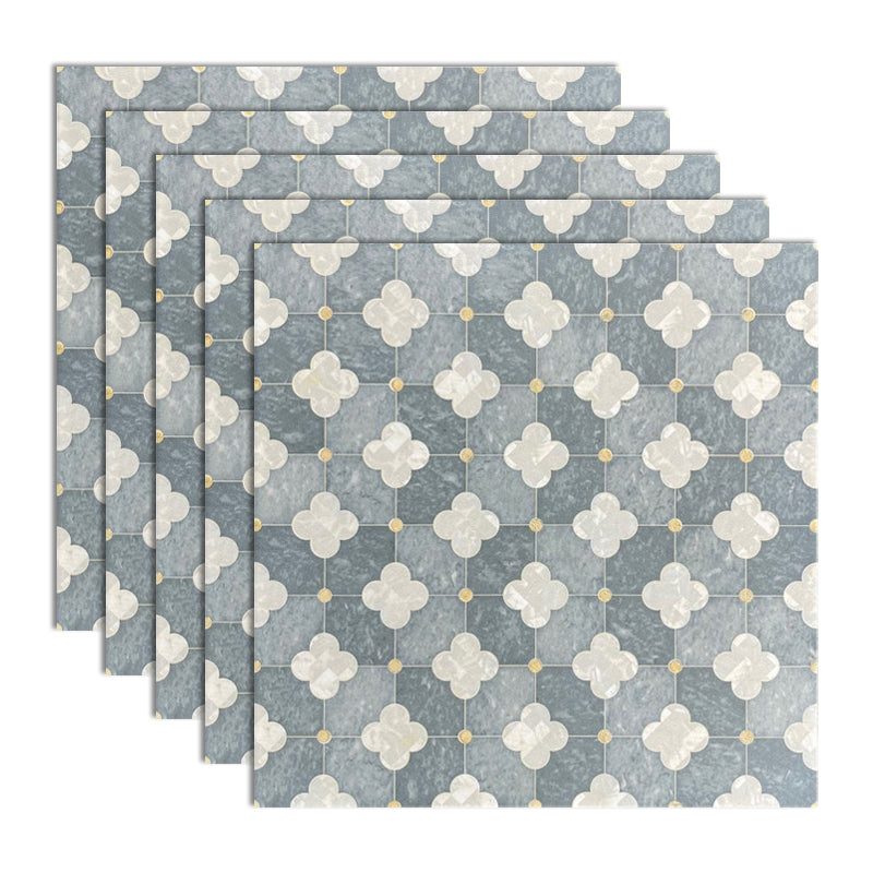 Modern Style Wall Tile Scratch Resistant Printing Straight Edge Square Wall Tile Heather Gray Clearhalo 'Floor Tiles & Wall Tiles' 'floor_tiles_wall_tiles' 'Flooring 'Home Improvement' 'home_improvement' 'home_improvement_floor_tiles_wall_tiles' Walls and Ceiling' 7274786