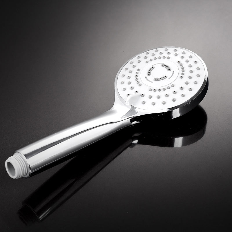 Contemporary Handheld Shower Head Adjustable Spray Pattern Silver Shower Head Clearhalo 'Bathroom Remodel & Bathroom Fixtures' 'Home Improvement' 'home_improvement' 'home_improvement_shower_heads' 'Shower Heads' 'shower_heads' 'Showers & Bathtubs Plumbing' 'Showers & Bathtubs' 7276285