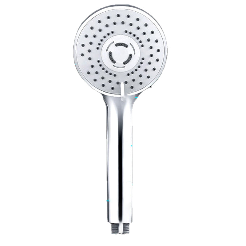 Contemporary Handheld Shower Head Adjustable Spray Pattern Silver Shower Head Clearhalo 'Bathroom Remodel & Bathroom Fixtures' 'Home Improvement' 'home_improvement' 'home_improvement_shower_heads' 'Shower Heads' 'shower_heads' 'Showers & Bathtubs Plumbing' 'Showers & Bathtubs' 7276287