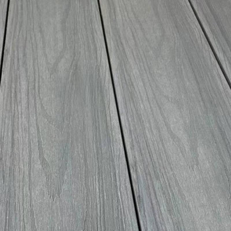 Embossed Patio Flooring Tiles Composite Nailed Flooring Tiles Garden Light Gray Co-Extrusion Clearhalo 'Home Improvement' 'home_improvement' 'home_improvement_outdoor_deck_tiles_planks' 'Outdoor Deck Tiles & Planks' 'Outdoor Flooring & Tile' 'Outdoor Remodel' 'outdoor_deck_tiles_planks' 7285337