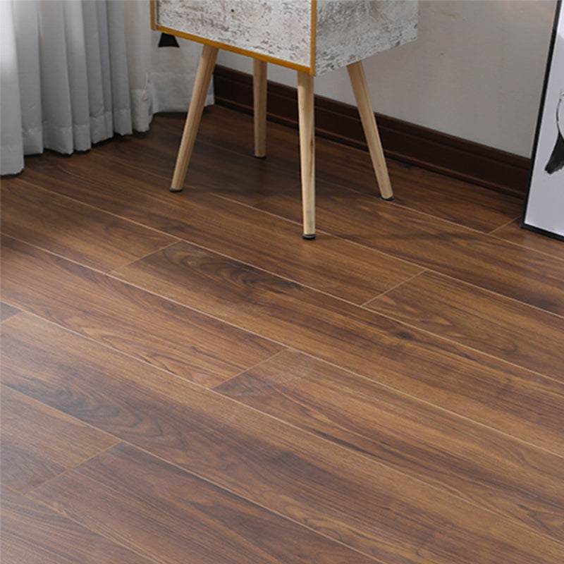 Modern Style Wood Flooring Waterproof Rectangle Smooth Wood Flooring Coffee Clearhalo 'Flooring 'Hardwood Flooring' 'hardwood_flooring' 'Home Improvement' 'home_improvement' 'home_improvement_hardwood_flooring' Walls and Ceiling' 7286886