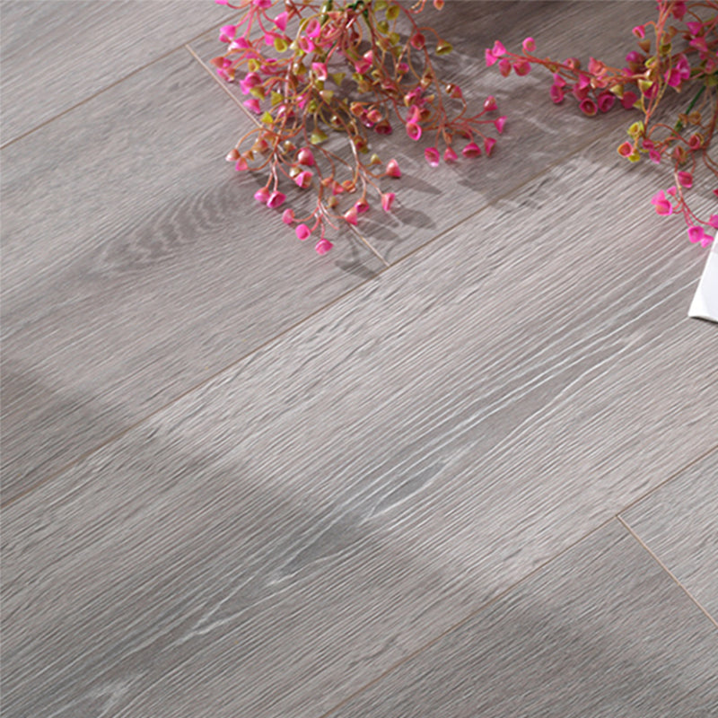 Modern Style Wood Flooring Waterproof Rectangle Smooth Wood Flooring Dark Gray Clearhalo 'Flooring 'Hardwood Flooring' 'hardwood_flooring' 'Home Improvement' 'home_improvement' 'home_improvement_hardwood_flooring' Walls and Ceiling' 7286891