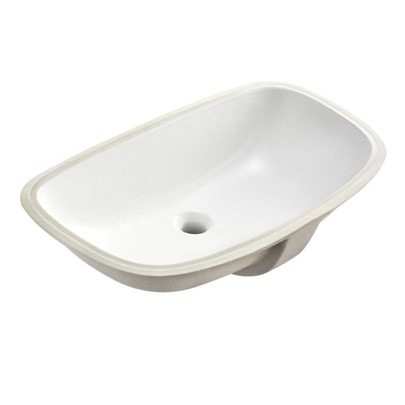 White Porcelain Bathroom Sink with Overflow Vessel Bathroom Sink Unavailiable Sink Rectangular Clearhalo 'Bathroom Remodel & Bathroom Fixtures' 'Bathroom Sinks & Faucet Components' 'Bathroom Sinks' 'bathroom_sink' 'Home Improvement' 'home_improvement' 'home_improvement_bathroom_sink' 7287089