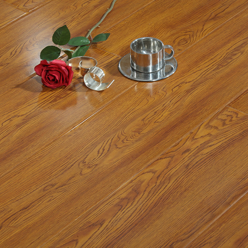 Vintage Floor Laminate Wooden Waterproof Slip Resistant Laminate Flooring 48"L x 8"W x 0.5"H Brown Clearhalo 'Flooring 'Home Improvement' 'home_improvement' 'home_improvement_laminate_flooring' 'Laminate Flooring' 'laminate_flooring' Walls and Ceiling' 7289417