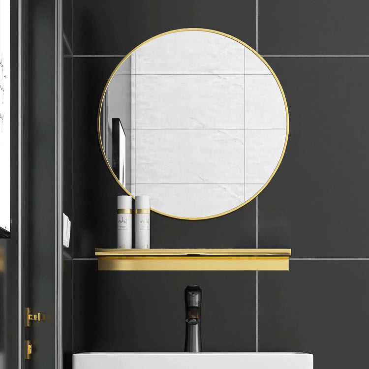 Modern White Ceramic Top Vanity Single-Sink Rectangular Wall Mount Vanity Clearhalo 'Bathroom Remodel & Bathroom Fixtures' 'Bathroom Vanities' 'bathroom_vanities' 'Home Improvement' 'home_improvement' 'home_improvement_bathroom_vanities' 7289537